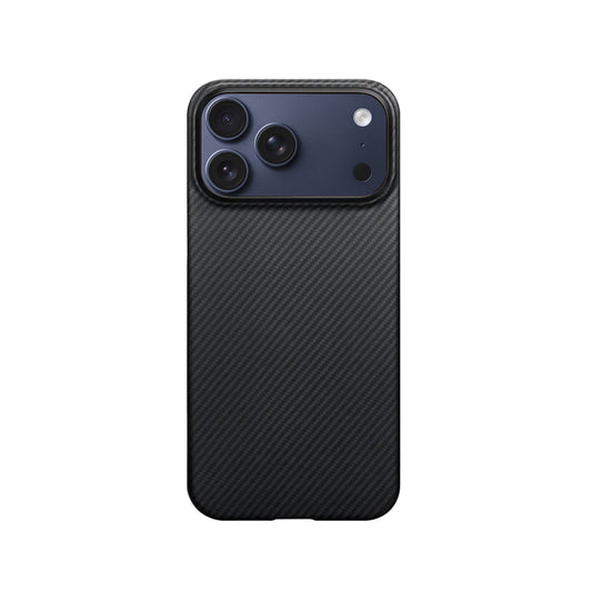 PITAKA Funda para iPhone 17 Pro Max – Carcasa Ultra Fina Negro/Gris, Diseño Ultraligero y Ajuste Preciso