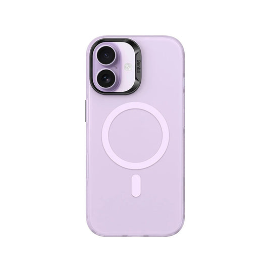 Benks Funda con Airbags Anticaídas para iPhone 17 Compatible con MagSafe, Lila Claro