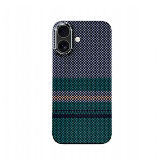 Benks Funda para iPhone 17 – Carcasa con MagSafe de Fibra Kevlar Aurora Verde, Diseño Ultrafino y Ajuste Preciso