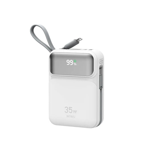WIWU Powerbank – 20000 mAh 35W CCC Galaxy Blanco