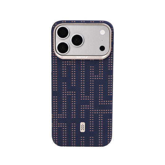 RAPTIC Case for iPhone 17 Pro - Skin Grid Wisdom Aramid Fiber Case, Protection and Precise Fit