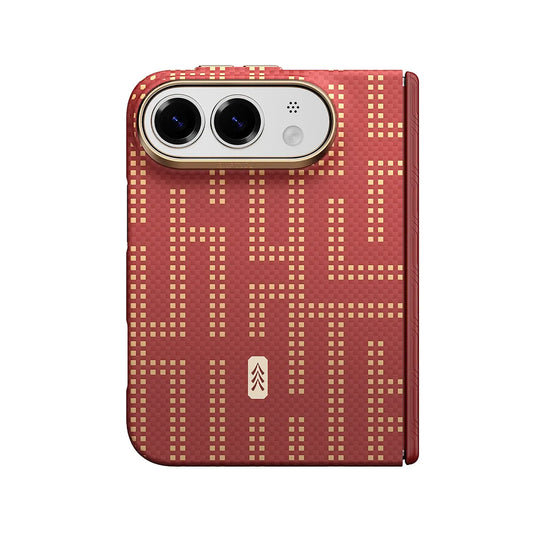 RAPTIC Funda Skin-Pro de Fibra de Aramida para iPhone Duo Compatible con MagSafe, Gloria