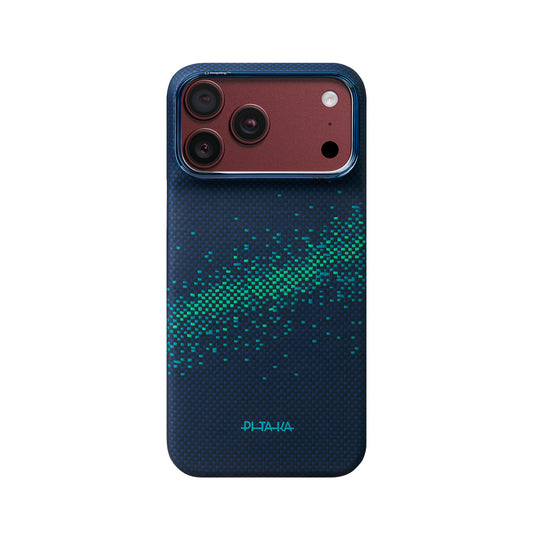 PITAKA Funda Edge de Fibra de Aramida para iPhone 18 Pro Compatible con MagSafe, Rion Nebula