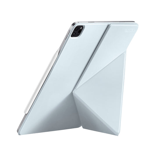 PITAKA Funda para iPad Pro 11" – MagEZ Folio 2 Azul Claro, Diseño Delgado y Protección Completa