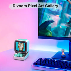 Altavoz - Retro Pixel Art con Pantalla LED RGB