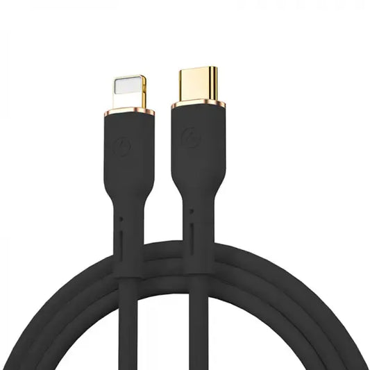 Cable Tipo-C a Lightning Negro 27W