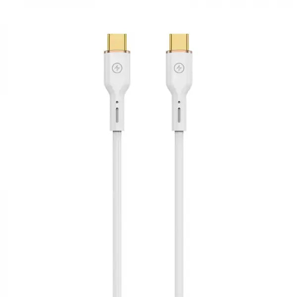 Cable Tipo-C a Tipo-C Blanco 100W