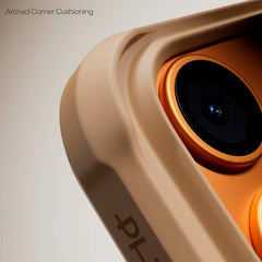 PITAKA Funda para iPhone 17 Pro – Carcasa de Fibra de Aramida ProGuard Sunset, Protección Resistente y Ajuste Preciso