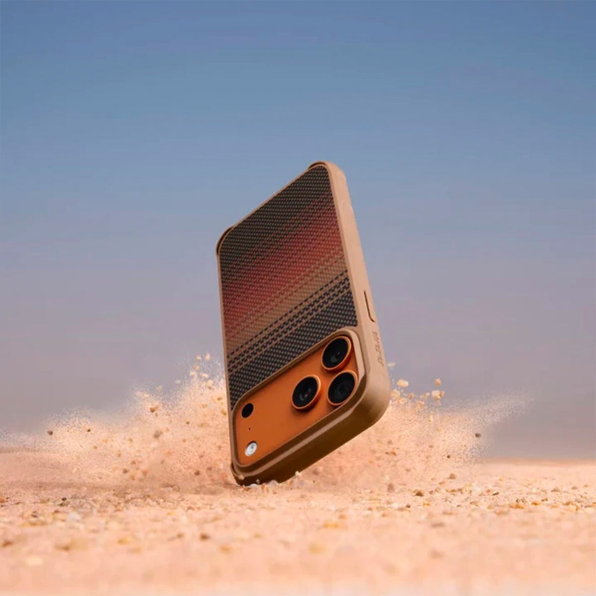 PITAKA Funda ProGuard de Fibra de Aramida para iPhone 17 Pro/18 Pro Compatible con MagSafe, Sunset