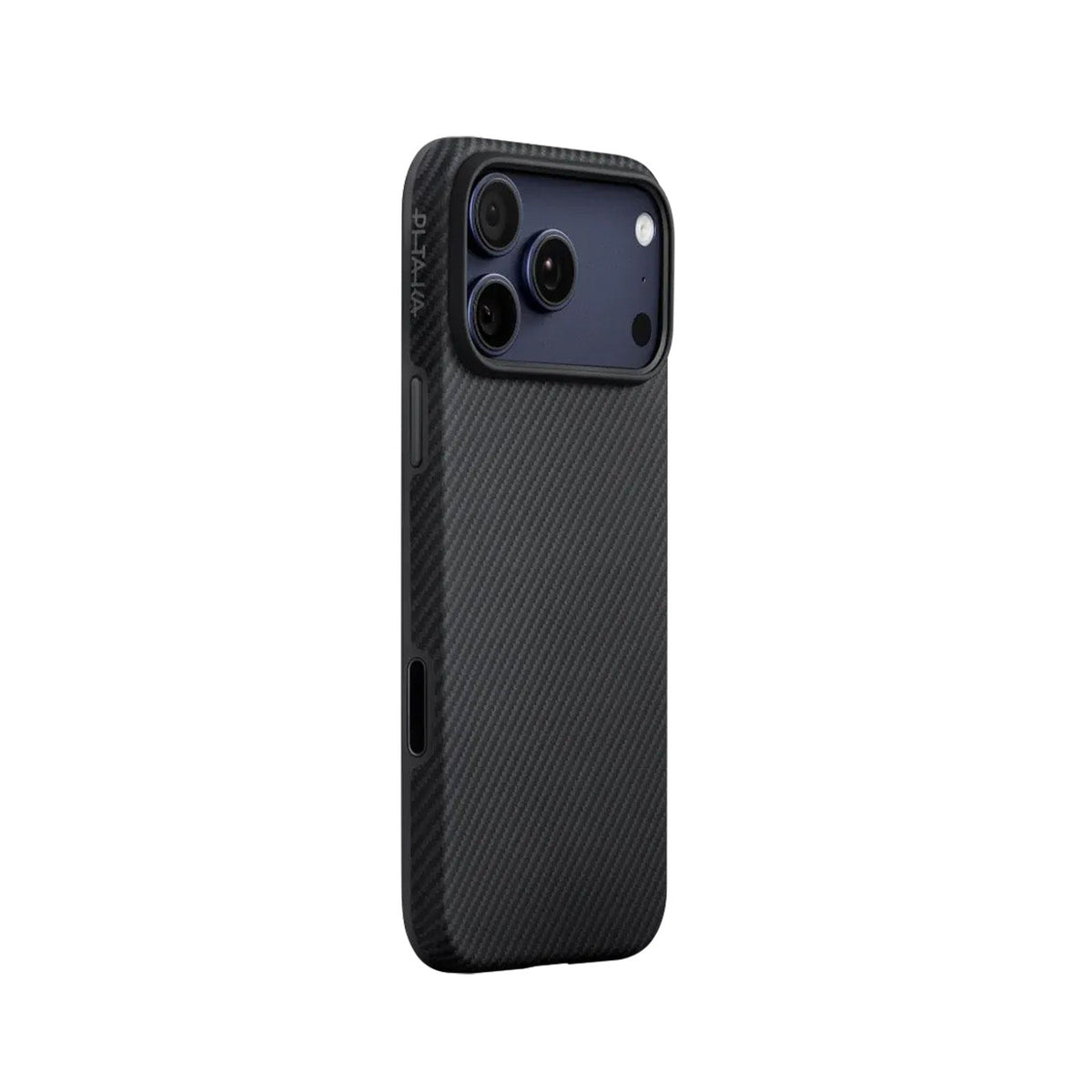 PITAKA Case for iPhone 17 Pro Max – UltraGuard Aramid Fiber Cover Black/Gray, Durable Protection and Precise Fit