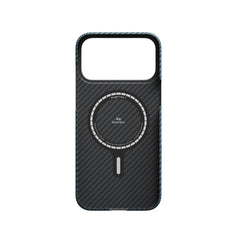 PITAKA Funda para iPhone 17 Pro – Carcasa Ultra Fina Negro/Azul, Diseño Ultraligero y Ajuste Preciso