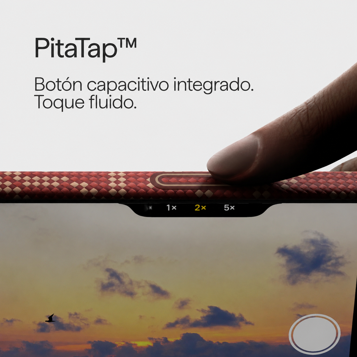 PITAKA Funda Ultra Fina de Fibra de Aramida para iPhone 17 Pro Max/18 Pro Max Compatible con MagSafe, Monogram Dorado/Rojo
