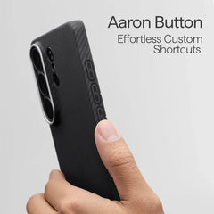 PITAKA Case for Samsung S26 – Black/Grey Twill Edge Cover, Ultra-Thin Design and Precise Fit