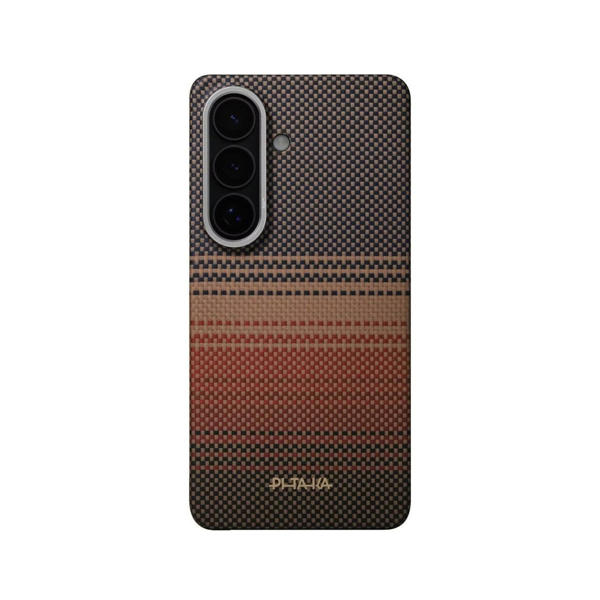 PITAKA Funda Ultra Fina de Fibra de Aramida para Galaxy S26 Plus con Anillo Magnético, Sunset