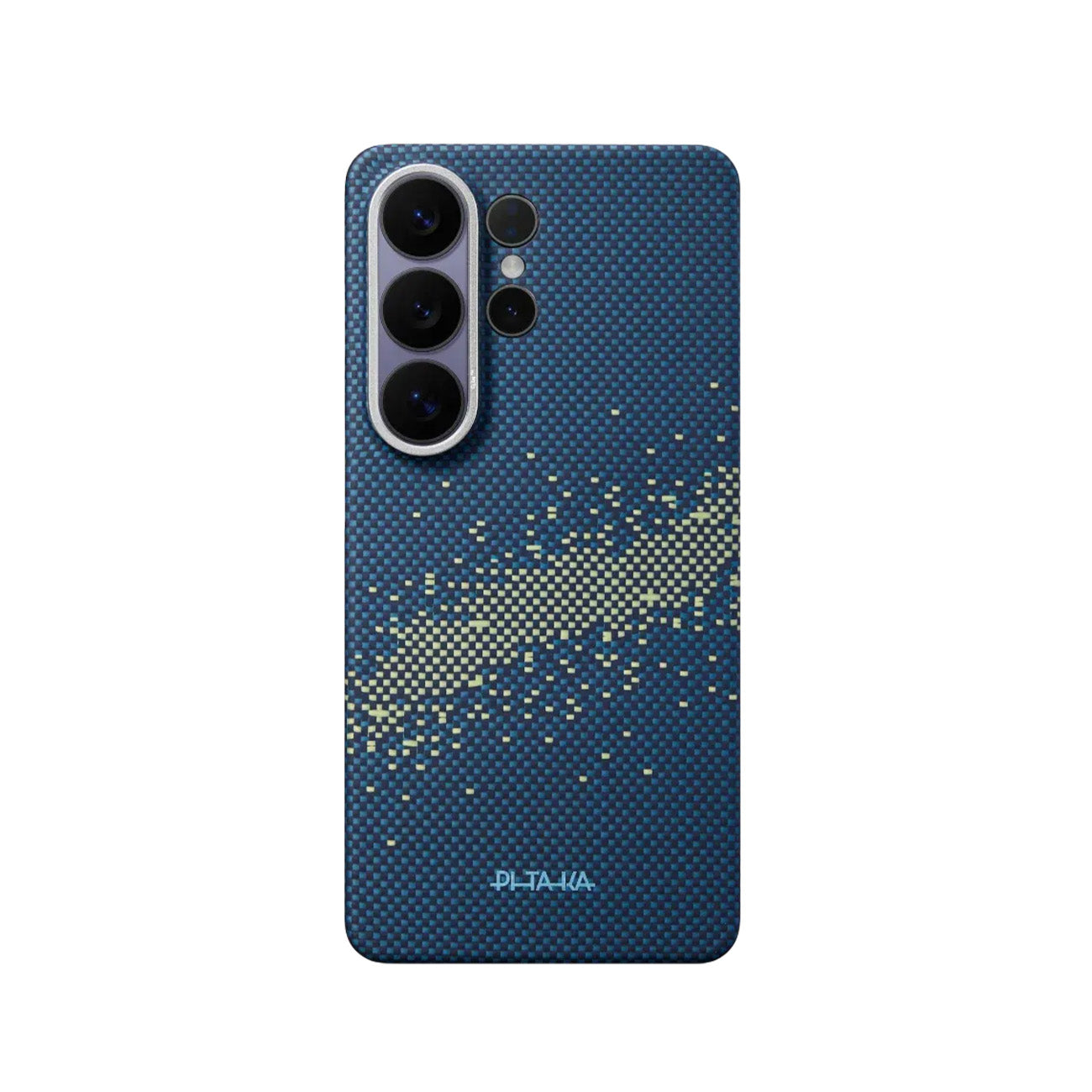PITAKA Funda Edge de Fibra de Aramida para Galaxy S26 Ultra con Anillo Magnético, Milky Way Galaxy
