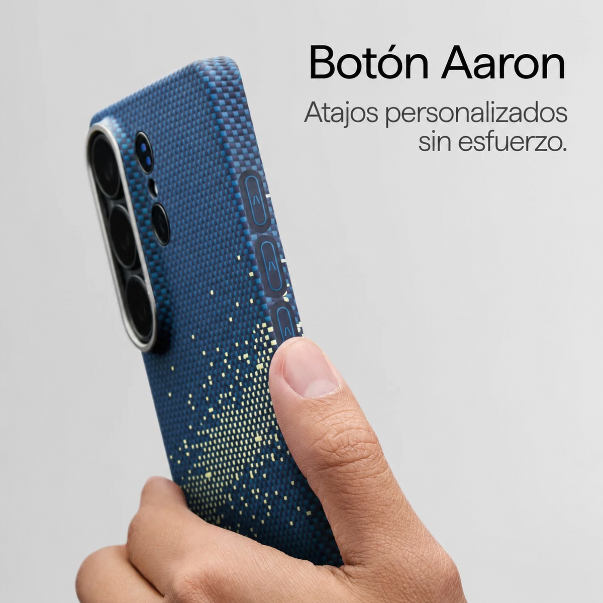PITAKA Funda Edge de Fibra de Aramida para Galaxy S26 Ultra con Anillo Magnético, Milky Way Galaxy