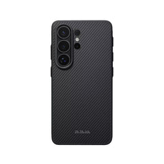 PITAKA Funda Military de Fibra de Aramida para Galaxy S26 Ultra con Anillo Magnético, Negro/Gris