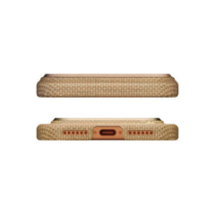 PITAKA Funda para iPhone 17 Pro – Carcasa Ultra Fina Golden Glint, Diseño Ultraligero y Ajuste Preciso