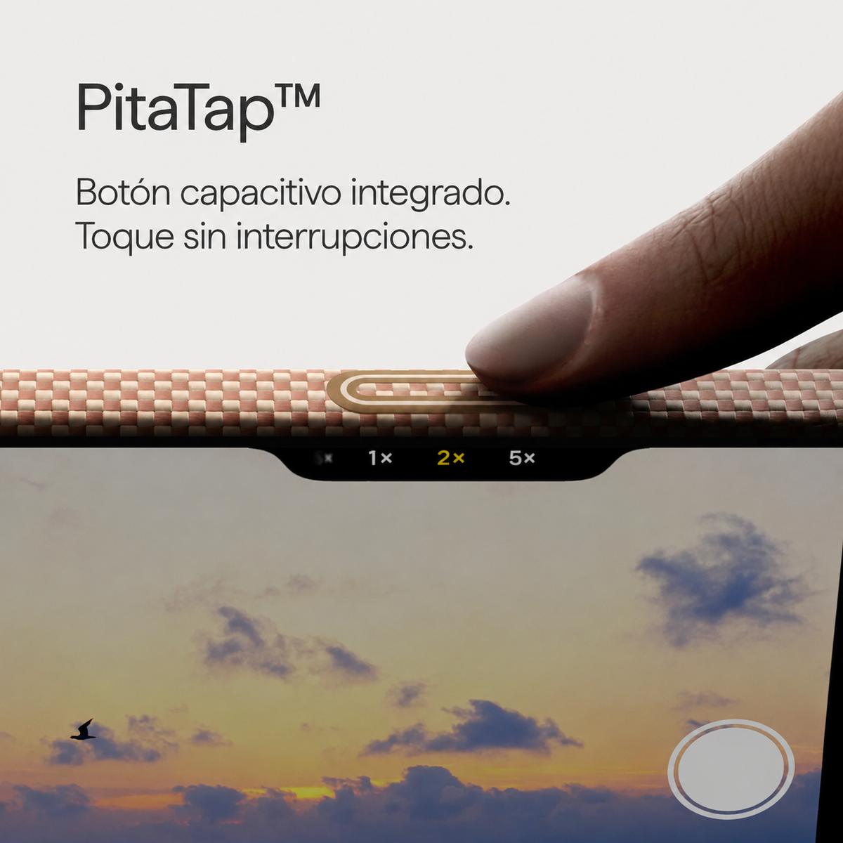 PITAKA Funda Ultra Fina de Fibra de Aramida para iPhone 17 Pro/18 Pro Compatible con MagSafe, Golden Glint