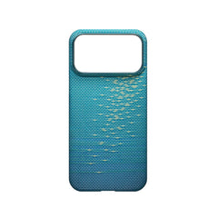 PITAKA Case for iPhone 17 Pro - Ultra-Thin Lucid Blue Case, Ultralight Design and Precise Fit