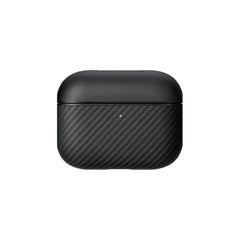 PITAKA Funda para AirPods Pro 3 – Carcasa Magnética de Fibra de Aramida Negro/Gris, Diseño Ultraligero y Protección Segura