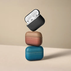 PITAKA Funda para AirPods Pro 3 – Carcasa Magnética de Fibra de Aramida Moonrise, Diseño Ultraligero y Protección Segura