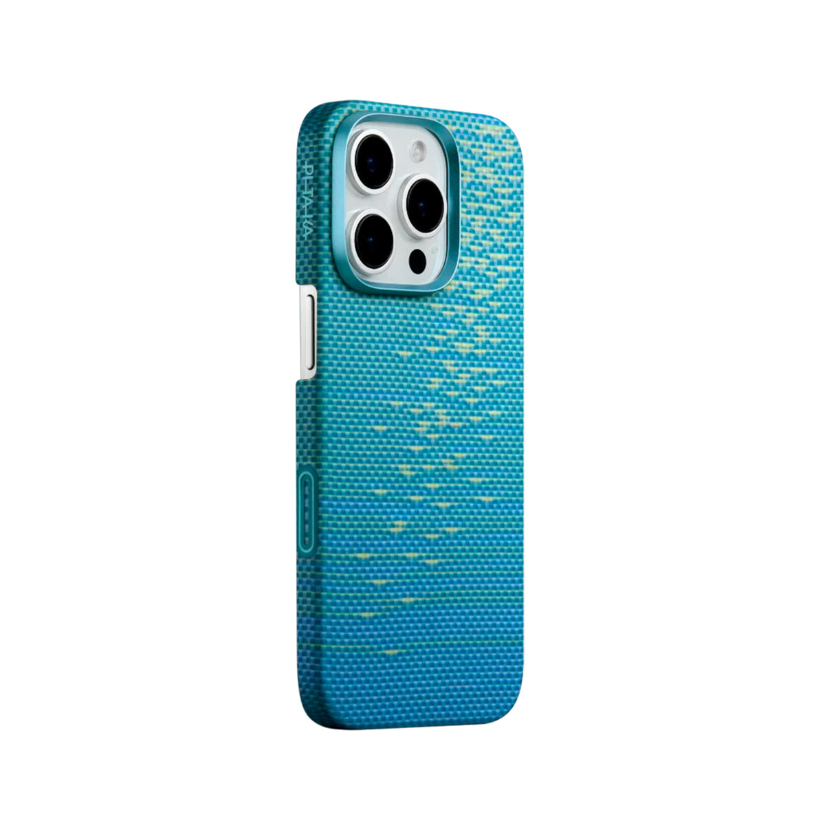 PITAKA Funda Ultra Fina de Fibra de Aramida para iPhone 16 Pro Max Compatible con MagSafe, Lucid Blue