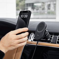PITAKA MagEZ Car Mount Pro 2 – Qi2 Wireless Charger, Magnetic Grip and Fast Charging