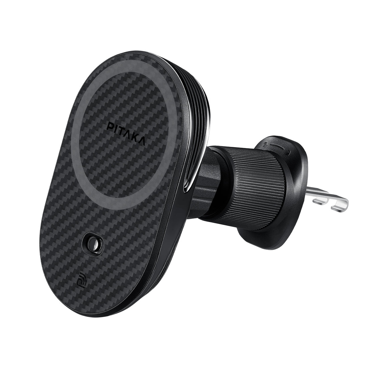 PITAKA MagEZ Car Mount Pro 2 – Qi2 Wireless Charger, Magnetic Grip and Fast Charging