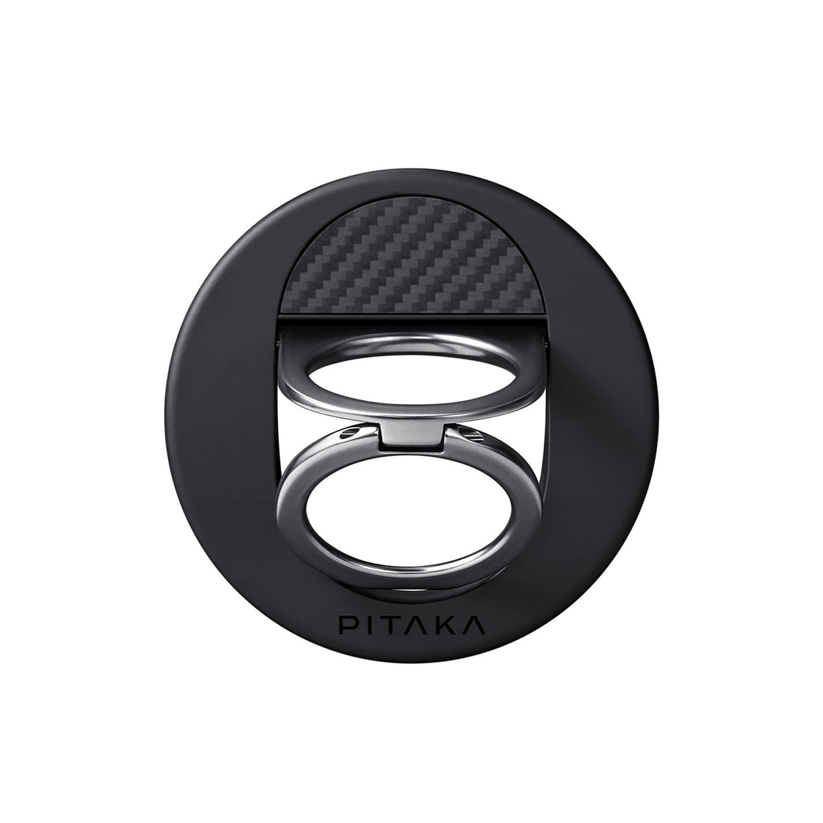 PITAKA Grip 3 Stand – Black/Gray Magnetic Grip, Ergonomic Design and Secure Hold