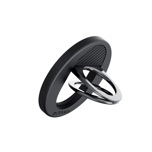 PITAKA Grip 3 Stand – Black/Gray Magnetic Grip, Ergonomic Design and Secure Hold