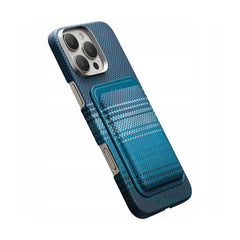 PITAKA MagEZ Wallet – Moonrise Woven Wallet, Compact Design and Magnetic Attachment
