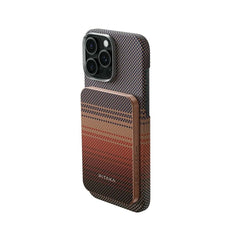 PITAKA Power Bank 5000mAh con Carga Inalámbrica Qi2, Sunset