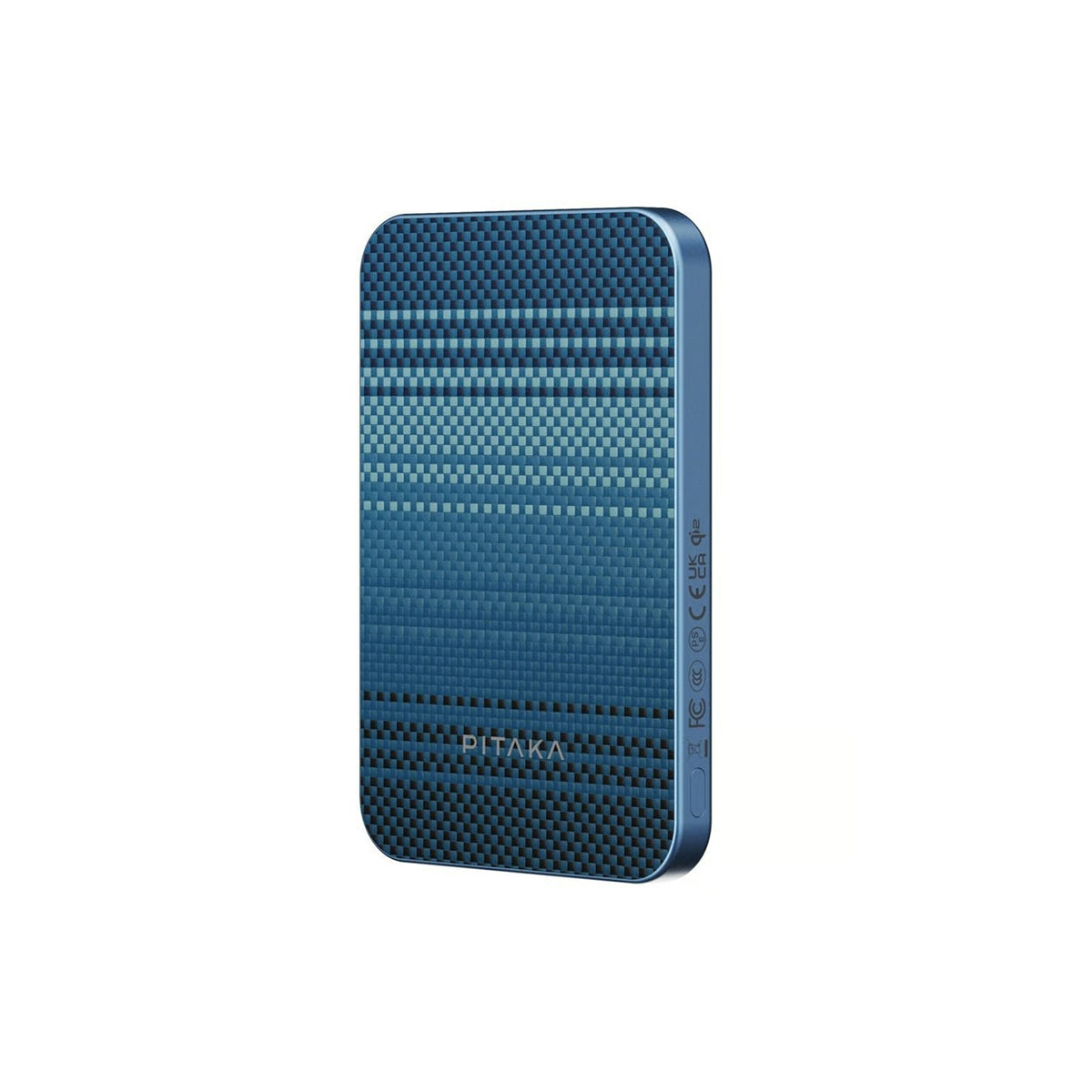 PITAKA Power Bank 5000mAh con Carga Inalámbrica Qi2, Moonrise