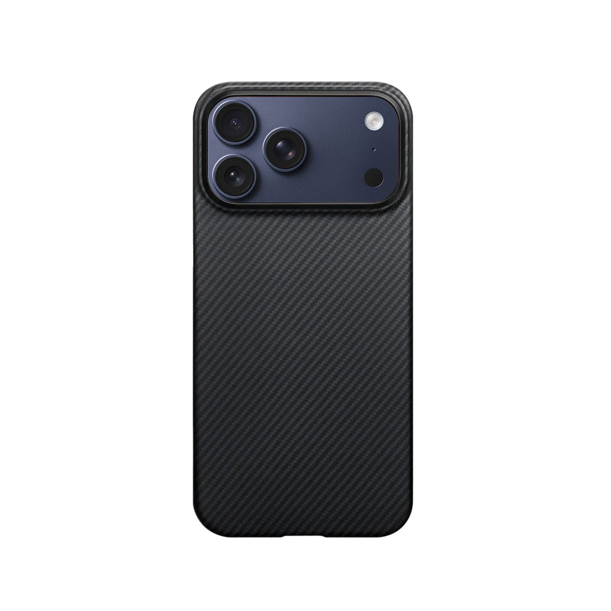 PITAKA Funda Ultra Fina de Fibra de Aramida para iPhone 17 Pro Max/18 Pro Max Compatible con MagSafe, Negro/Gris