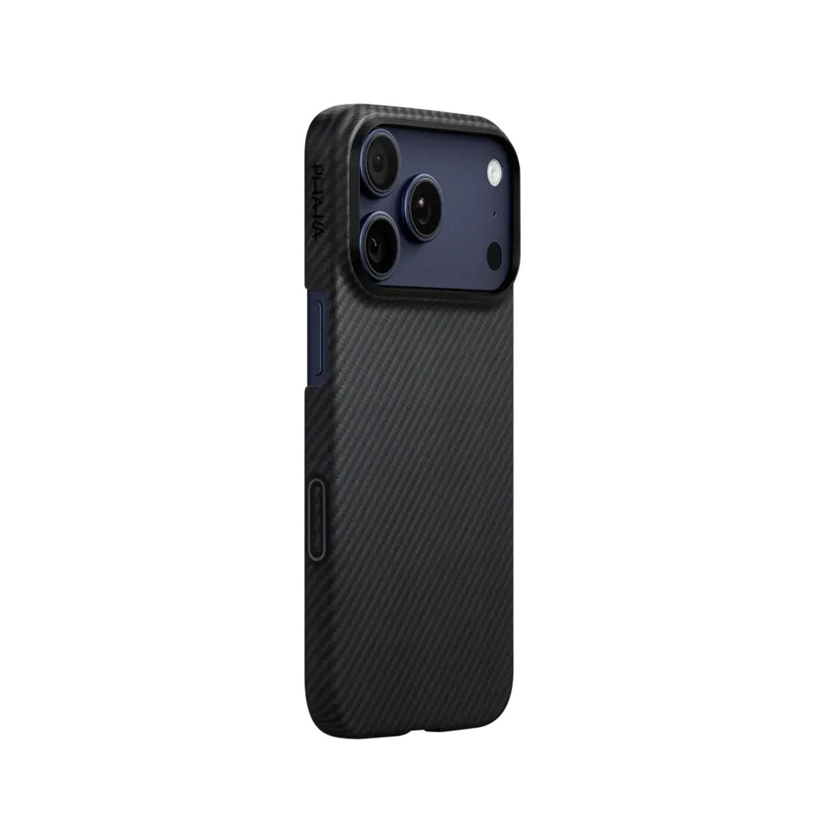 PITAKA Funda Ultra Fina de Fibra de Aramida para iPhone 17 Pro Max/18 Pro Max Compatible con MagSafe, Negro/Gris