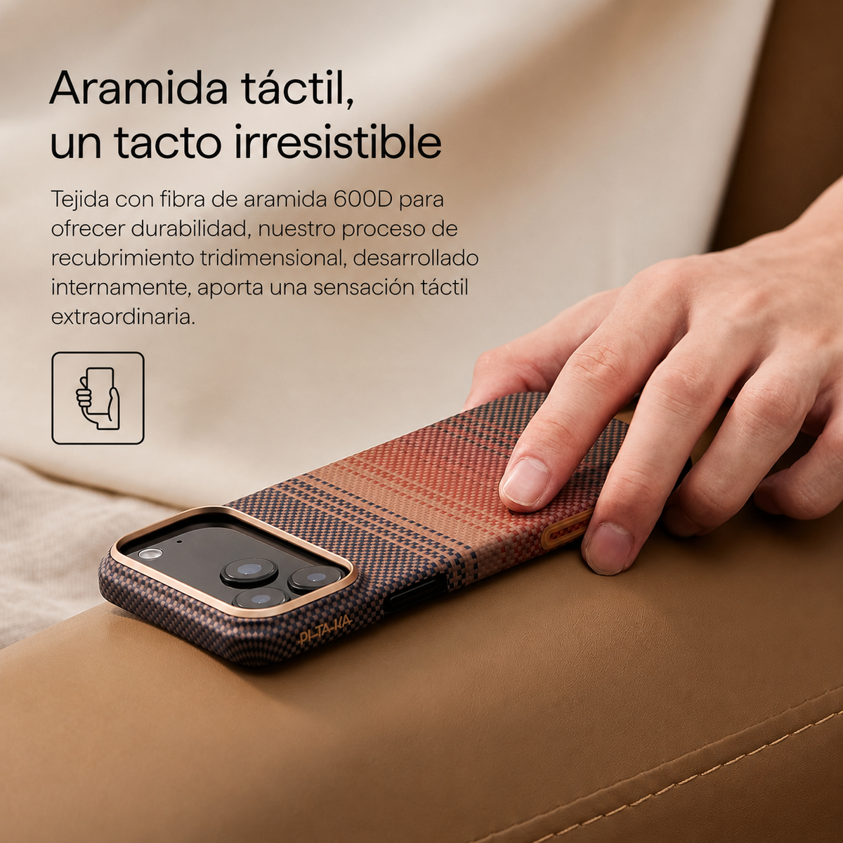 PITAKA Case for iPhone 17 Pro Max – Ultra Thin Sunset Case, Ultralight Design and Precise Fit