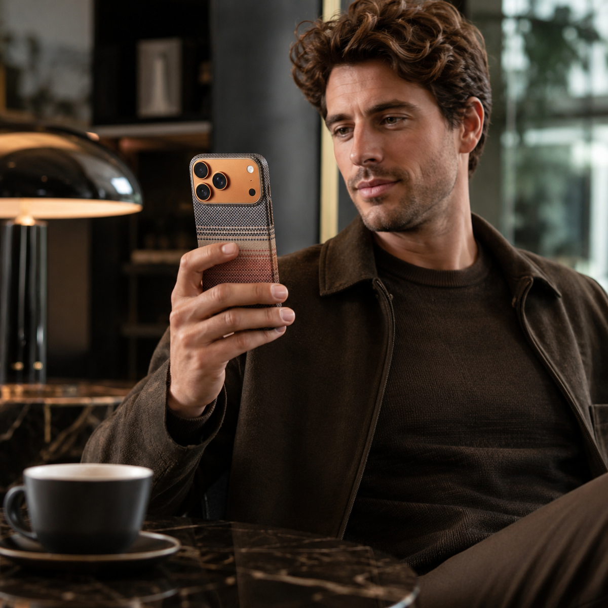 PITAKA Case for iPhone 17 Pro – Ultra-Thin Sunset Case, Ultralight Design and Precise Fit