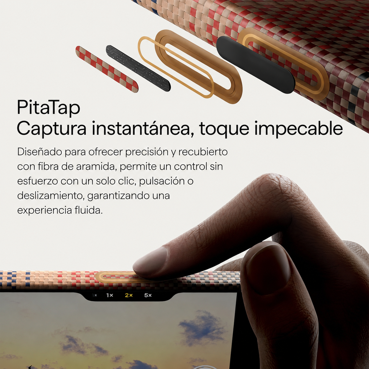 PITAKA Case for iPhone 17 Pro – Ultra-Thin Sunset Case, Ultralight Design and Precise Fit