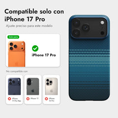 PITAKA Case for iPhone 17 Pro – Ultra-Thin Moonrise Case, Ultralight Design and Precise Fit