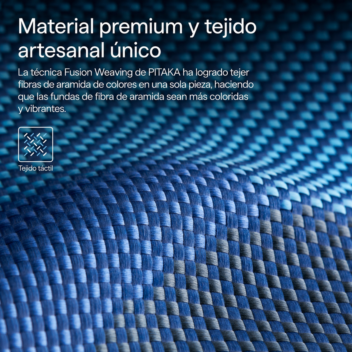 PITAKA Funda Ultra Fina de Fibra de Aramida para iPhone 17 Pro/18 Pro Compatible con MagSafe, Over the Horizon