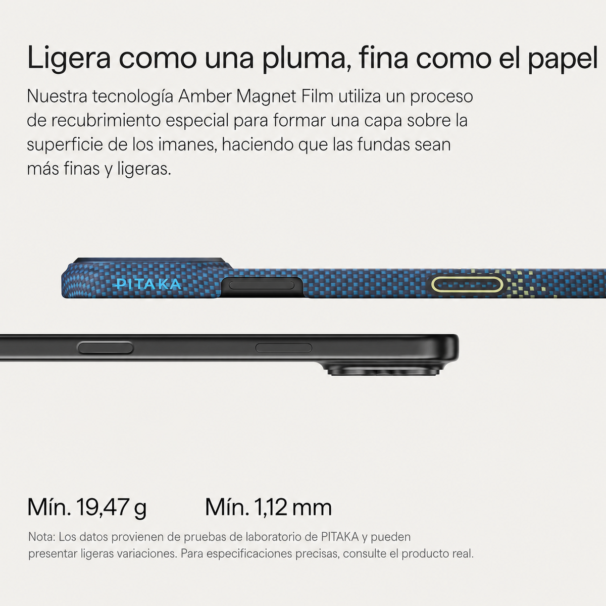 PITAKA Funda Ultra Fina de Fibra de Aramida para iPhone 17 Pro Max/18 Pro Max Compatible con MagSafe, Milky Way Galaxy