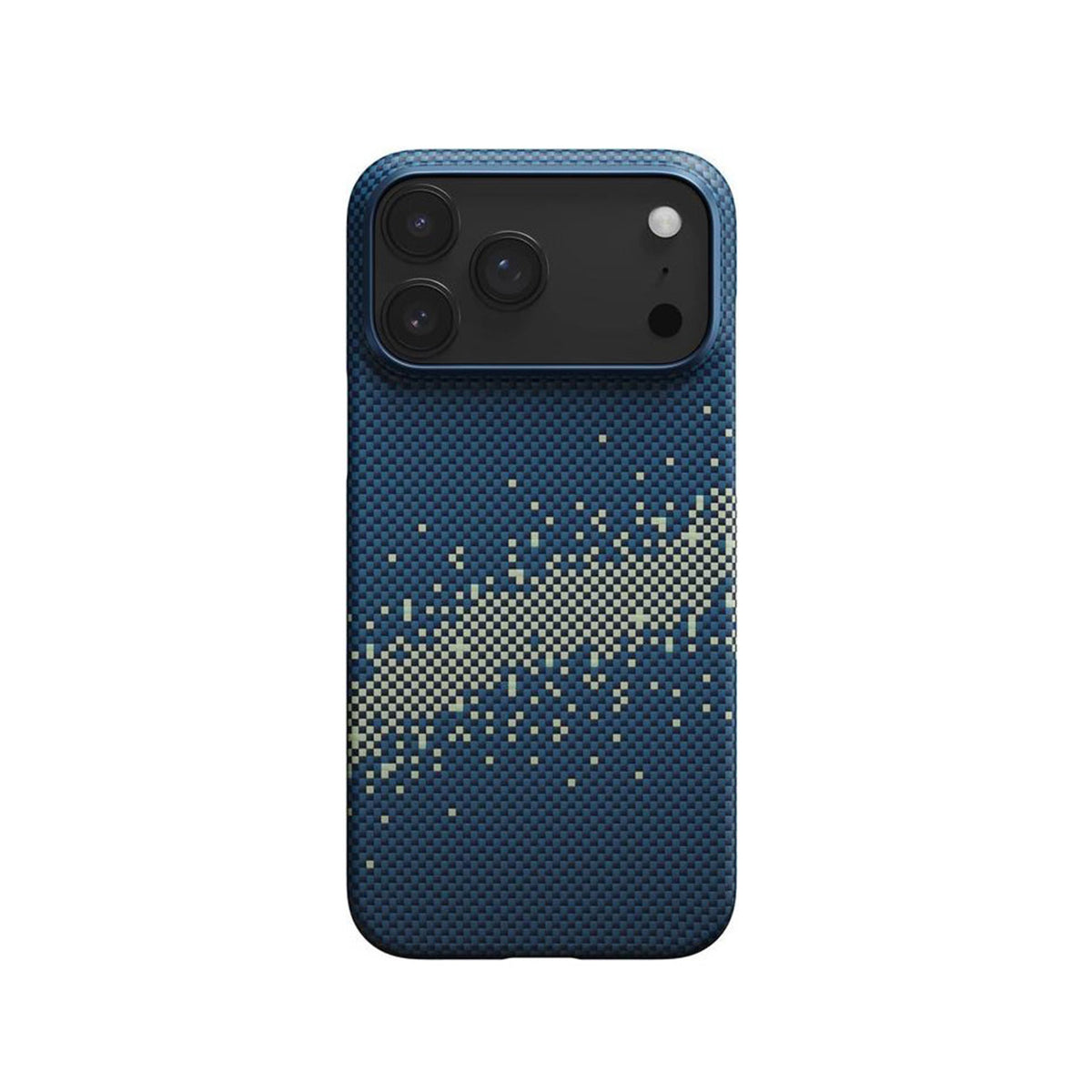PITAKA Funda Ultra Fina de Fibra de Aramida para iPhone 17 Pro/18 Pro Compatible con MagSafe, Milky Way Galaxy
