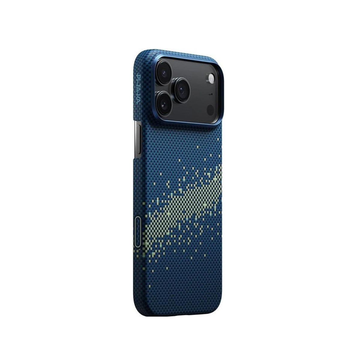 PITAKA Funda Ultra Fina de Fibra de Aramida para iPhone 17 Pro/18 Pro Compatible con MagSafe, Milky Way Galaxy