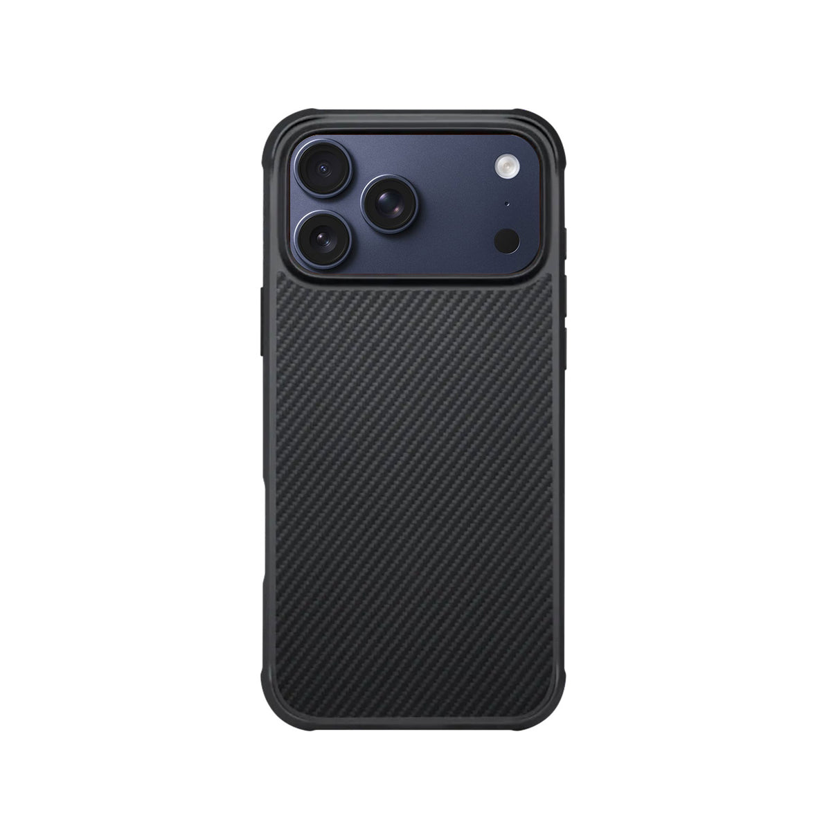 PITAKA Funda ProGuard de Fibra de Aramida para iPhone 17 Pro/18 Pro Compatible con MagSafe, Negro/Gris