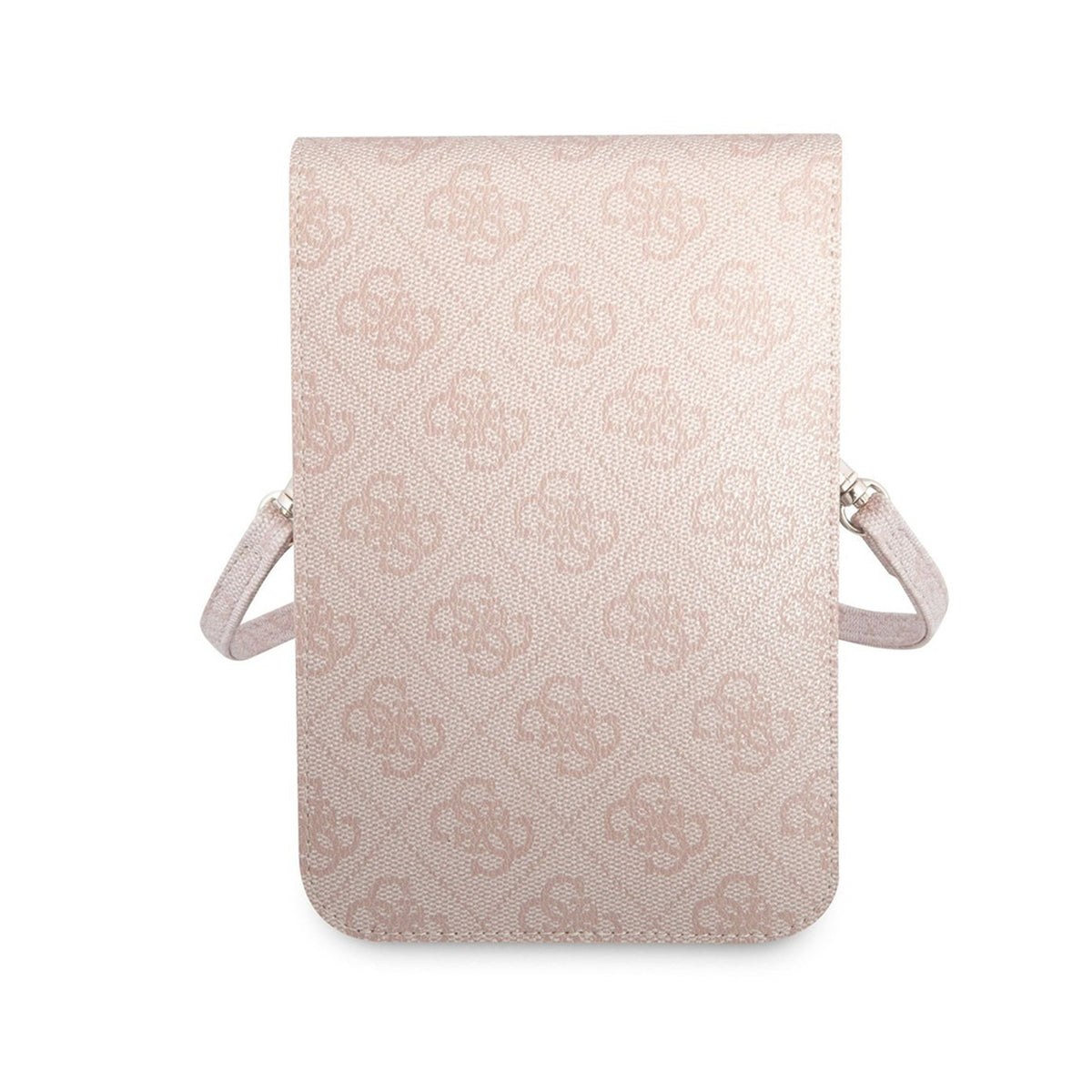 GUESS Bolso Cruzado con Logo Triangular, Rosa