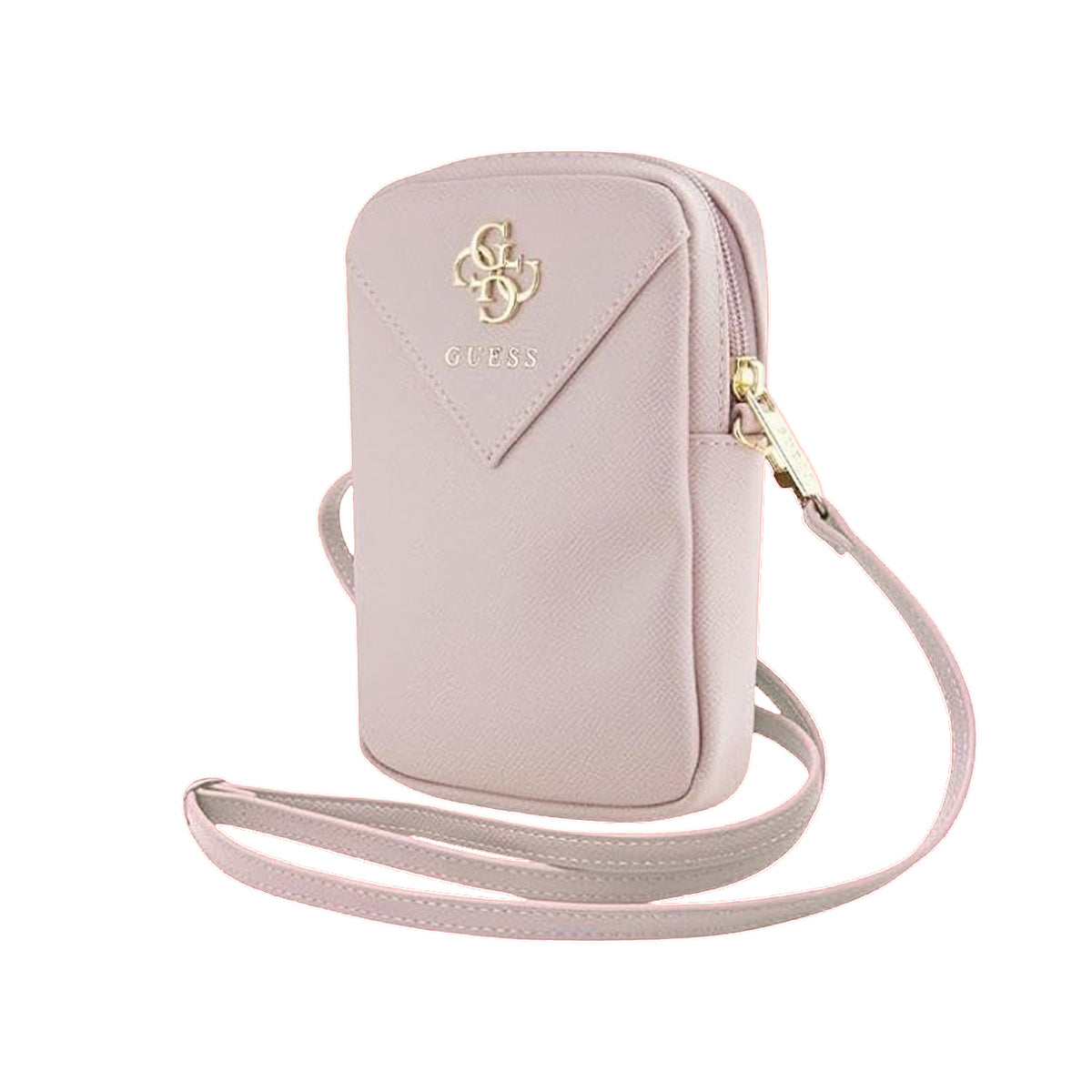 GUESS Bolso Cruzado con Logo 4G, Rosa