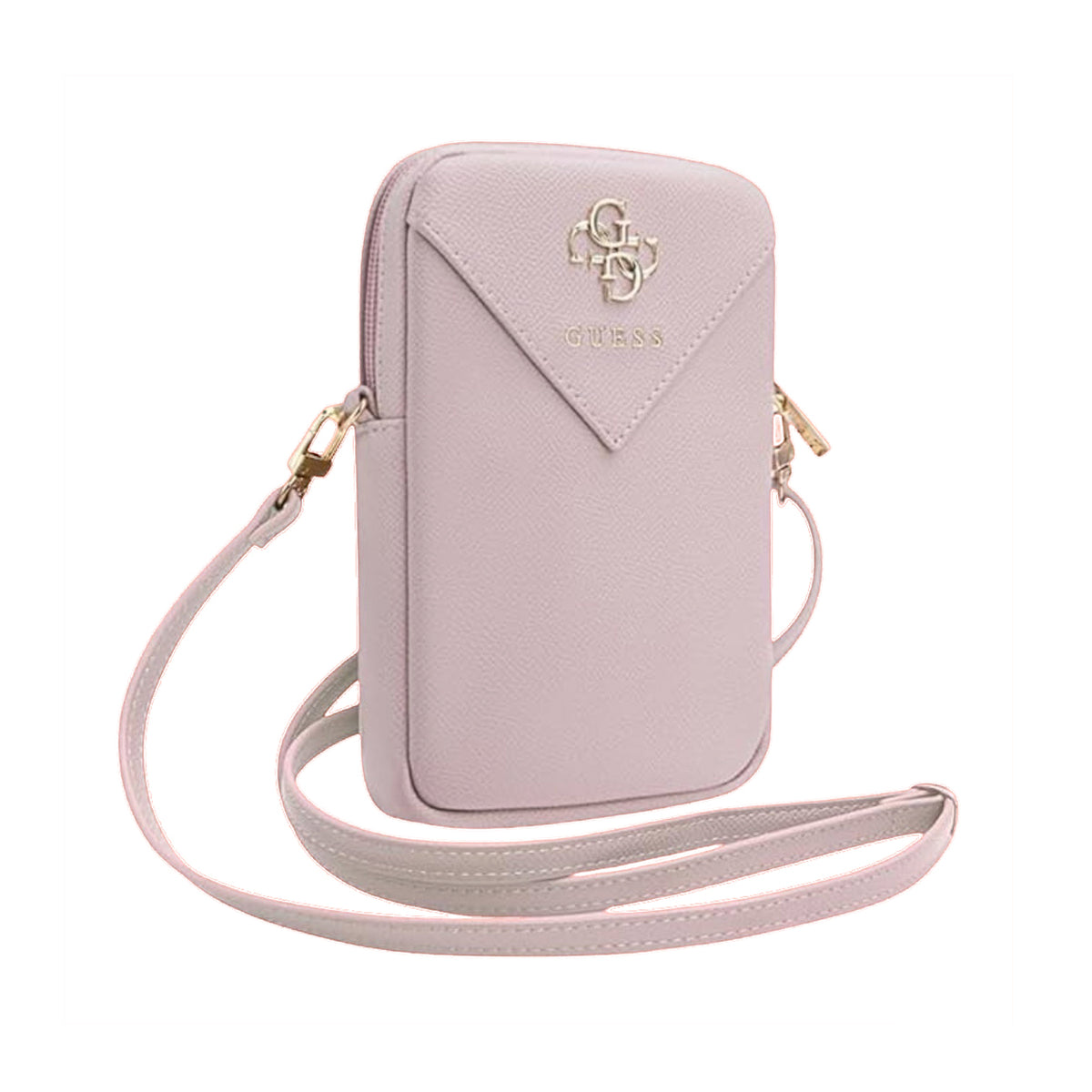 GUESS Bolso Cruzado con Logo 4G, Rosa