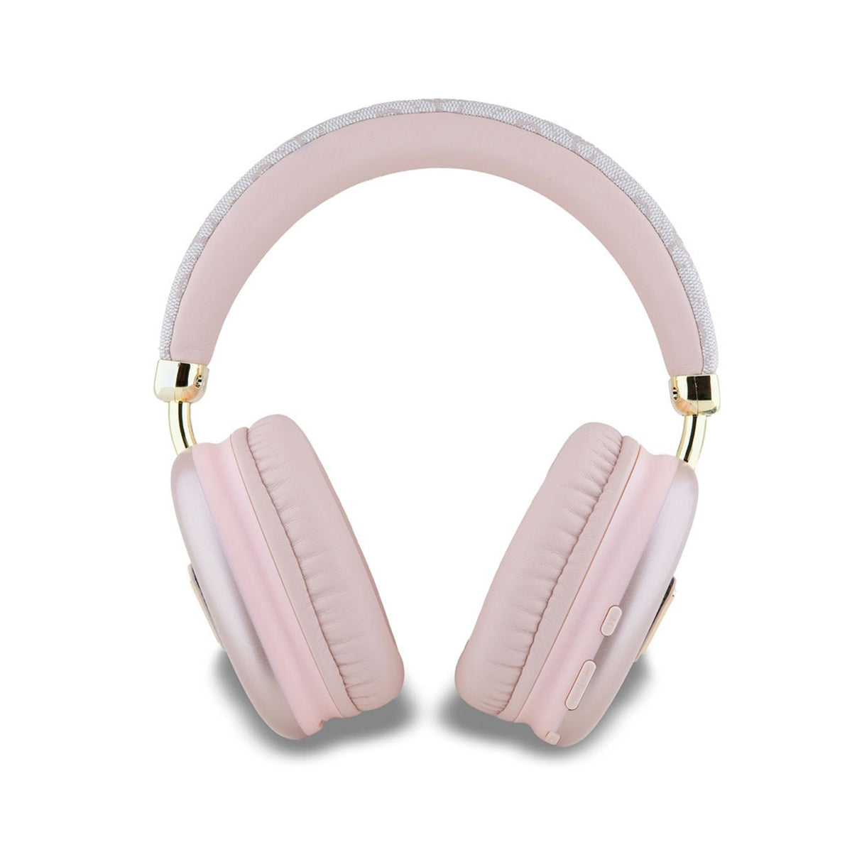 GUESS Auriculares Bluetooth con ENC y Logo Triangular, Rosa