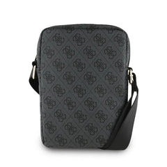 Guess Bandolera para Tablet de 8" – Bolso de Polipiel Negra con Logo Triangular, Diseño Elegante y Ajuste Seguro